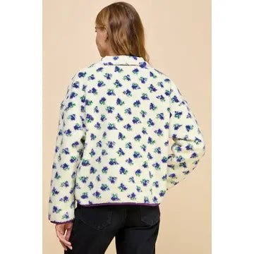 Pink Petal Sherpa Jacket