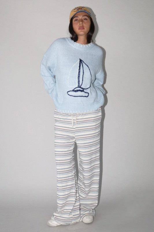 Smooth Sailing Knit Sweater
