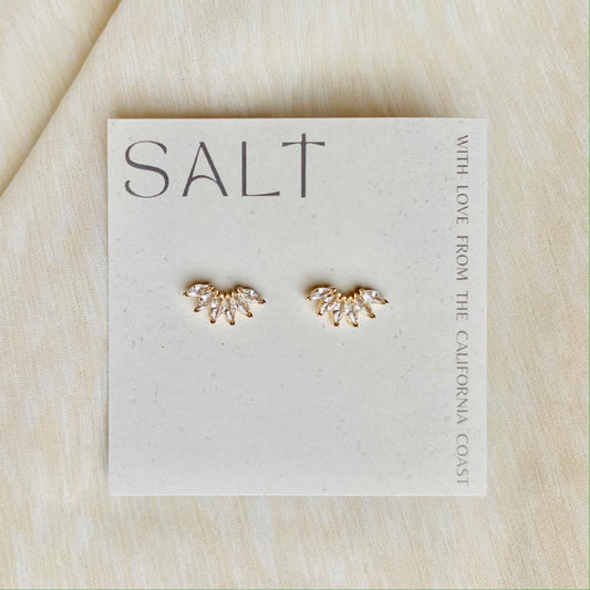 Fan Girl - Crystal Stud Earrings