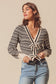 Chic Stripe Cardigan