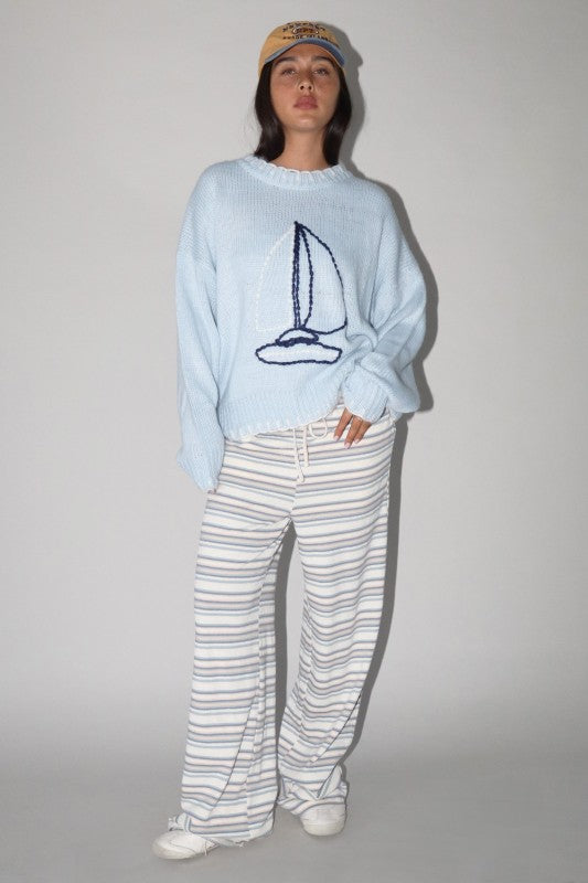 Smooth Sailing Knit Sweater