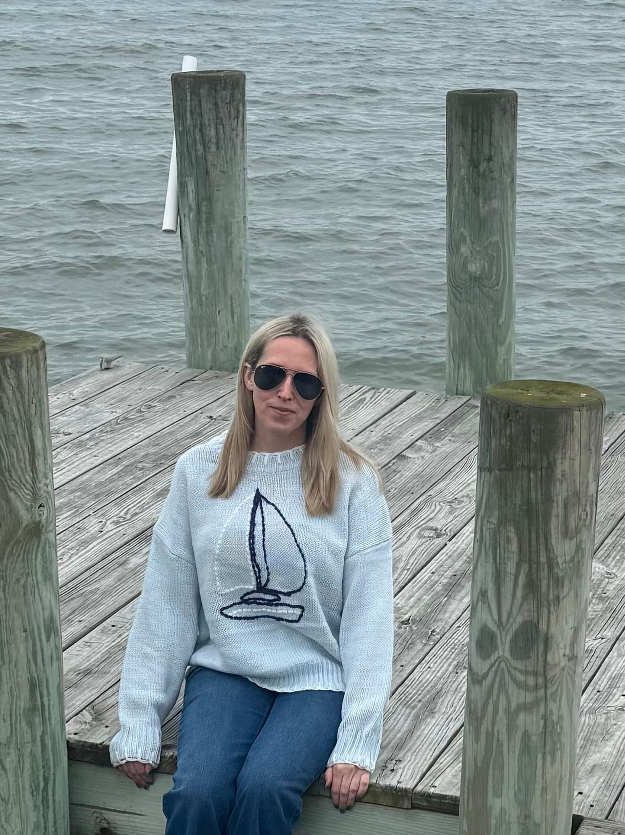 Smooth Sailing Knit Sweater