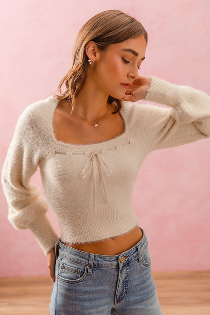 Whimsical Whisper Sweater