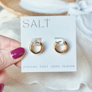 Gold Everyday Hoop Earrings