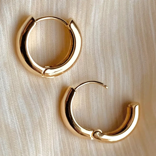 Gold Everyday Hoop Earrings